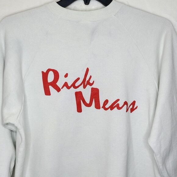 Vintage 80s Pennzoil Motorsport Rick Mears Racing Sweatshirt Size XL - Picture 10 of 15